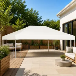 Durable 4x3 m Gazebo Top Cover Replacement Roof