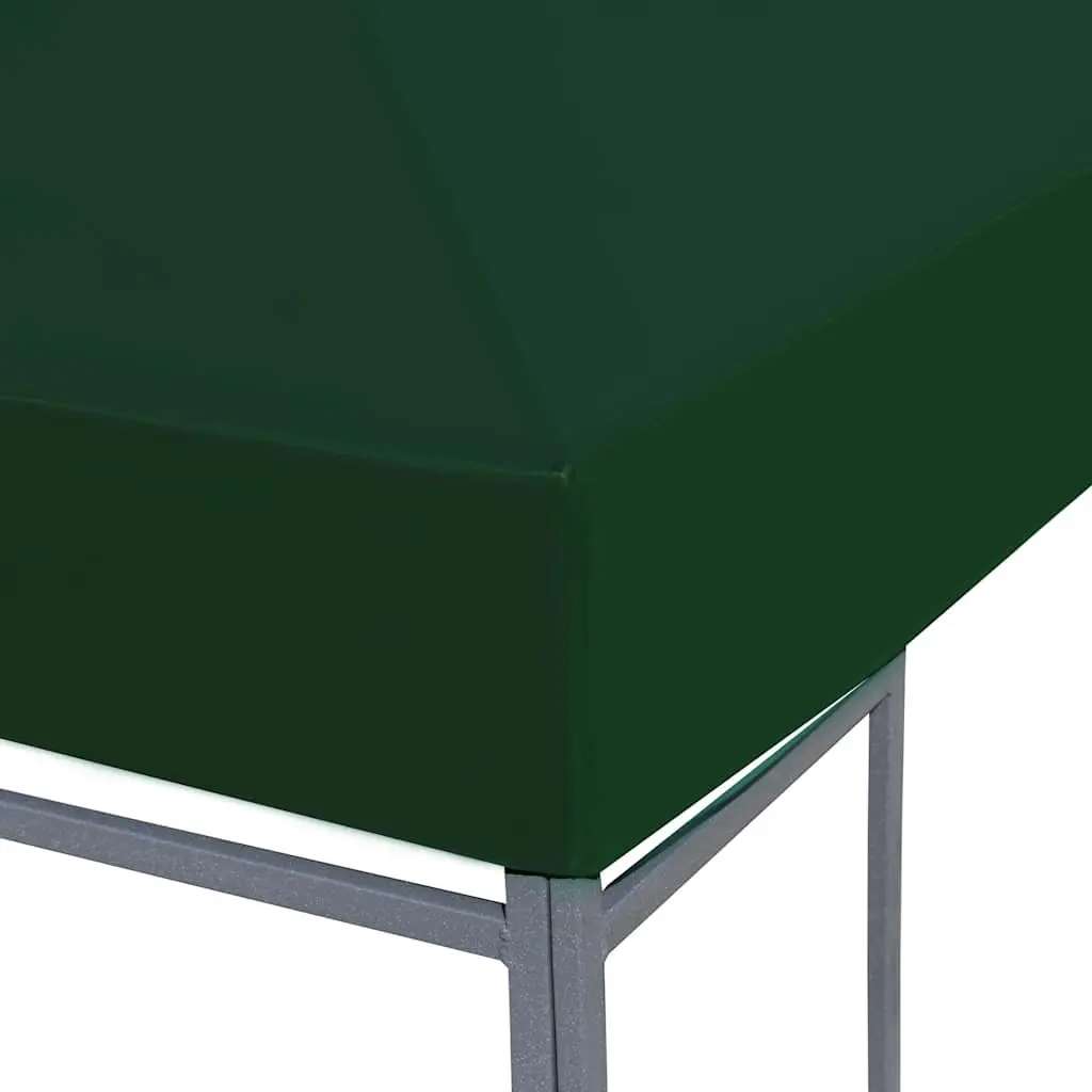 Green Polyester Gazebo Replacement Canopy Cover