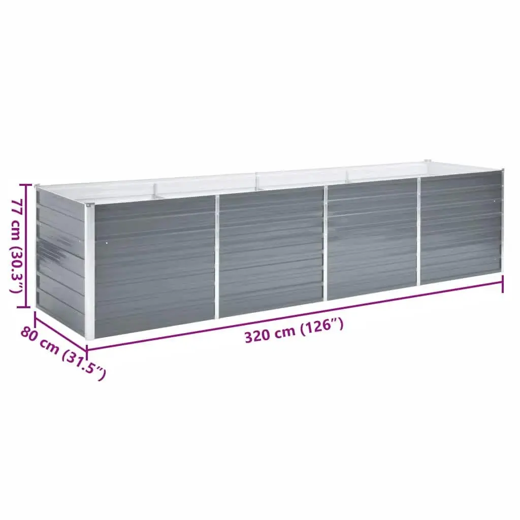 Raised Garden Bed Planter Box Outdoor Vegetables Herbs Flowers Deep Wide Large
