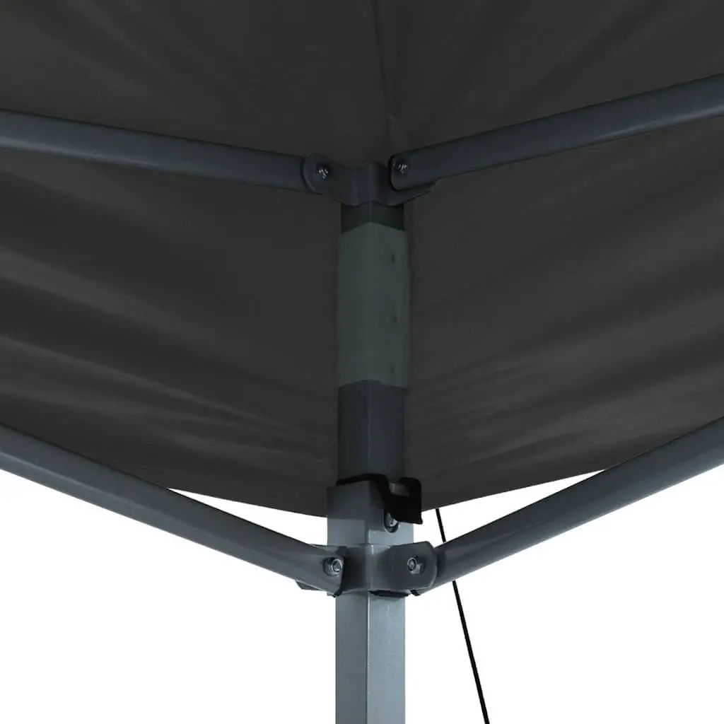 Foldable Pop-Up Tent 3x4.5m Outdoor Canopy Party Gazebo Anthracite with Stakes