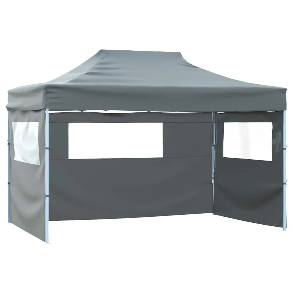 Foldable Pop-Up Tent 3x4.5m with 4 Side Walls