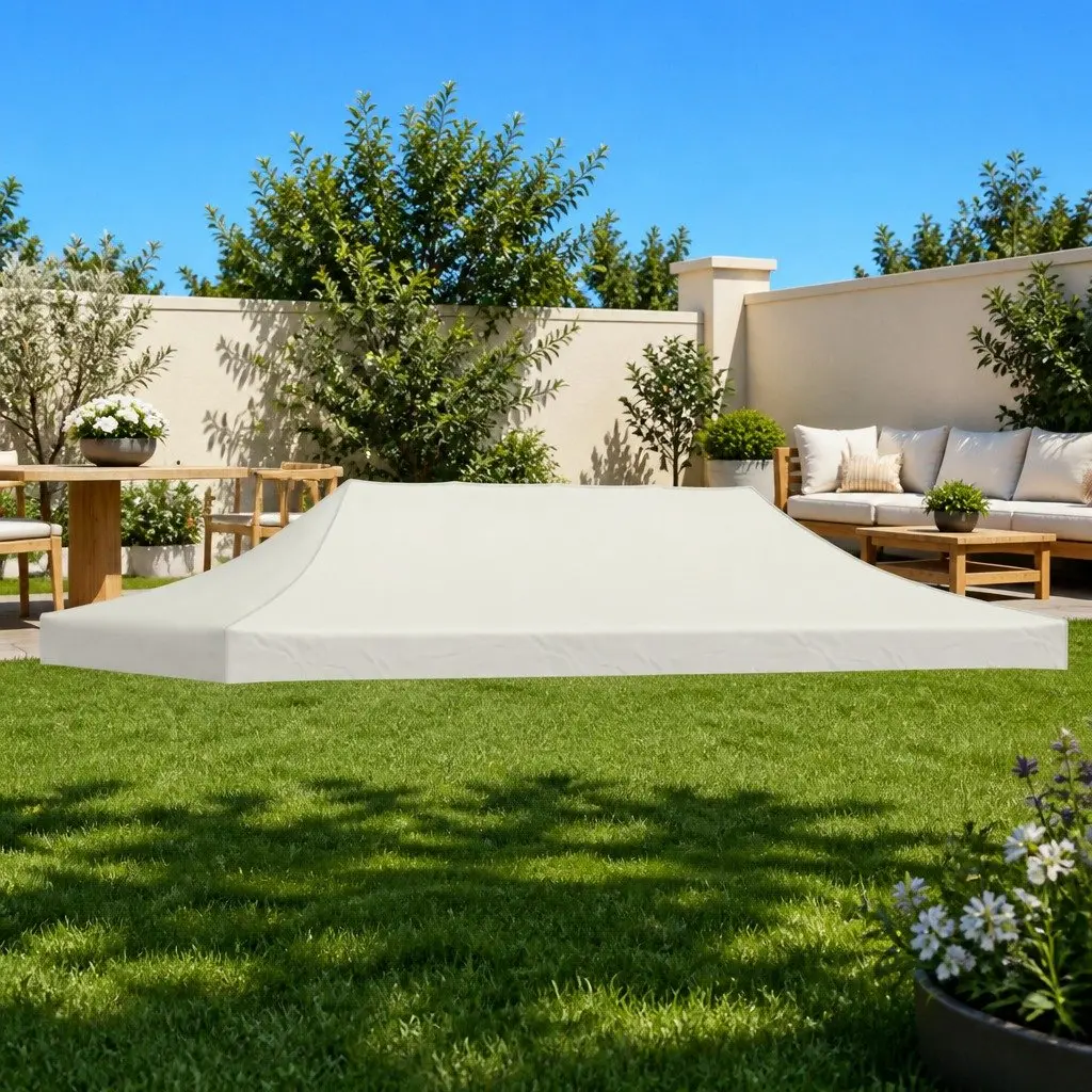 Cream Replacement Canopy Top for 3x6 m Party Tents