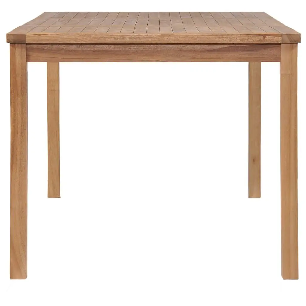 Solid Teak Wood Outdoor Dining Table 150x90x77 cm