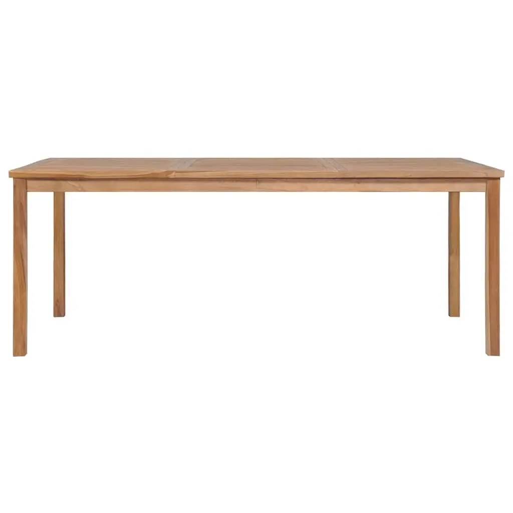 200x100x77cm Solid Teak Wood Dining Table