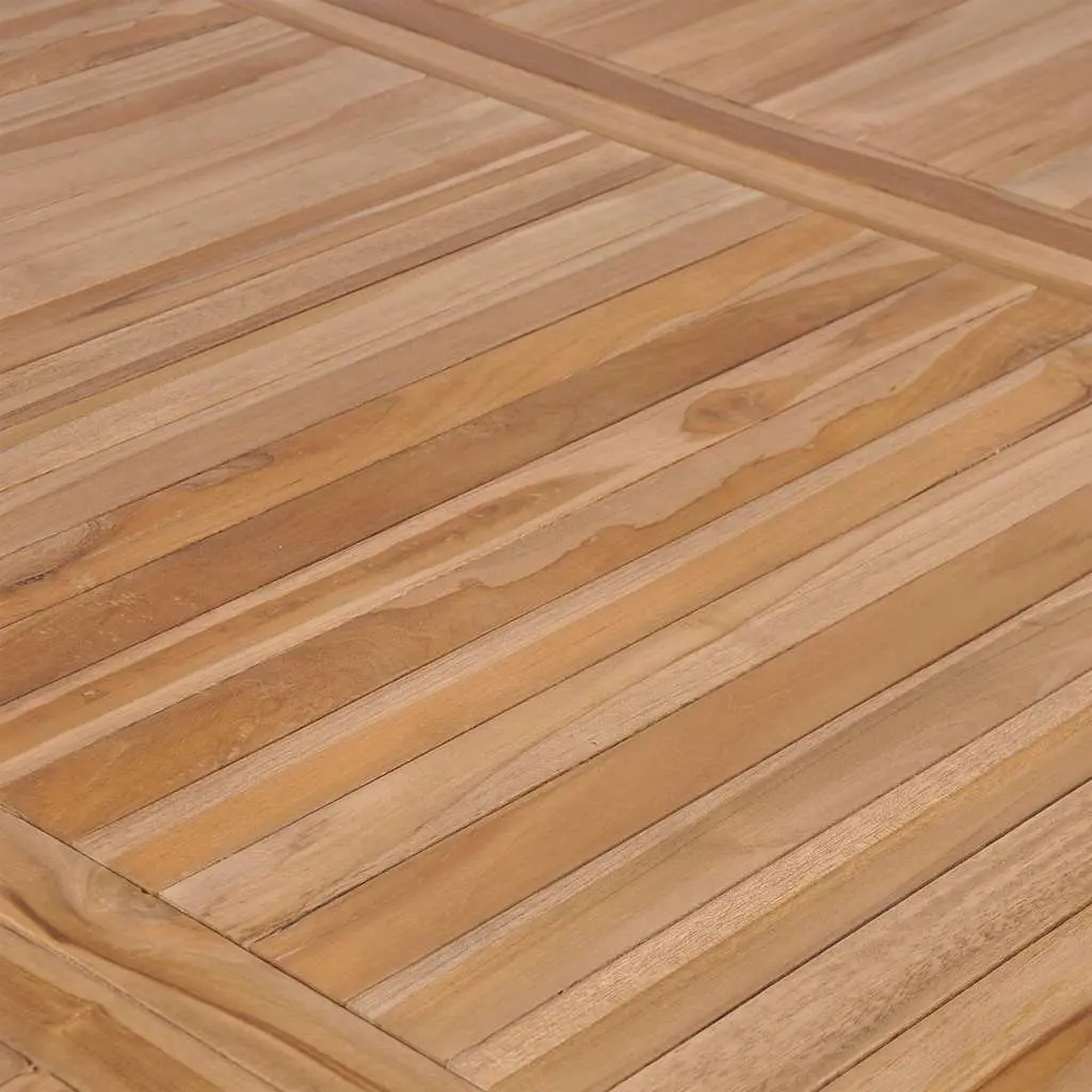 200x100x77cm Solid Teak Wood Dining Table