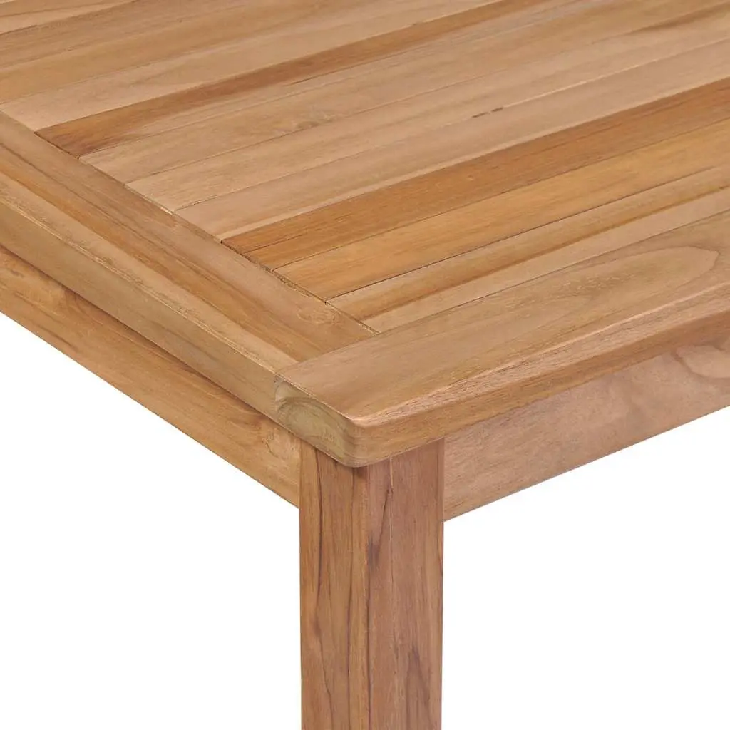 200x100x77cm Solid Teak Wood Dining Table