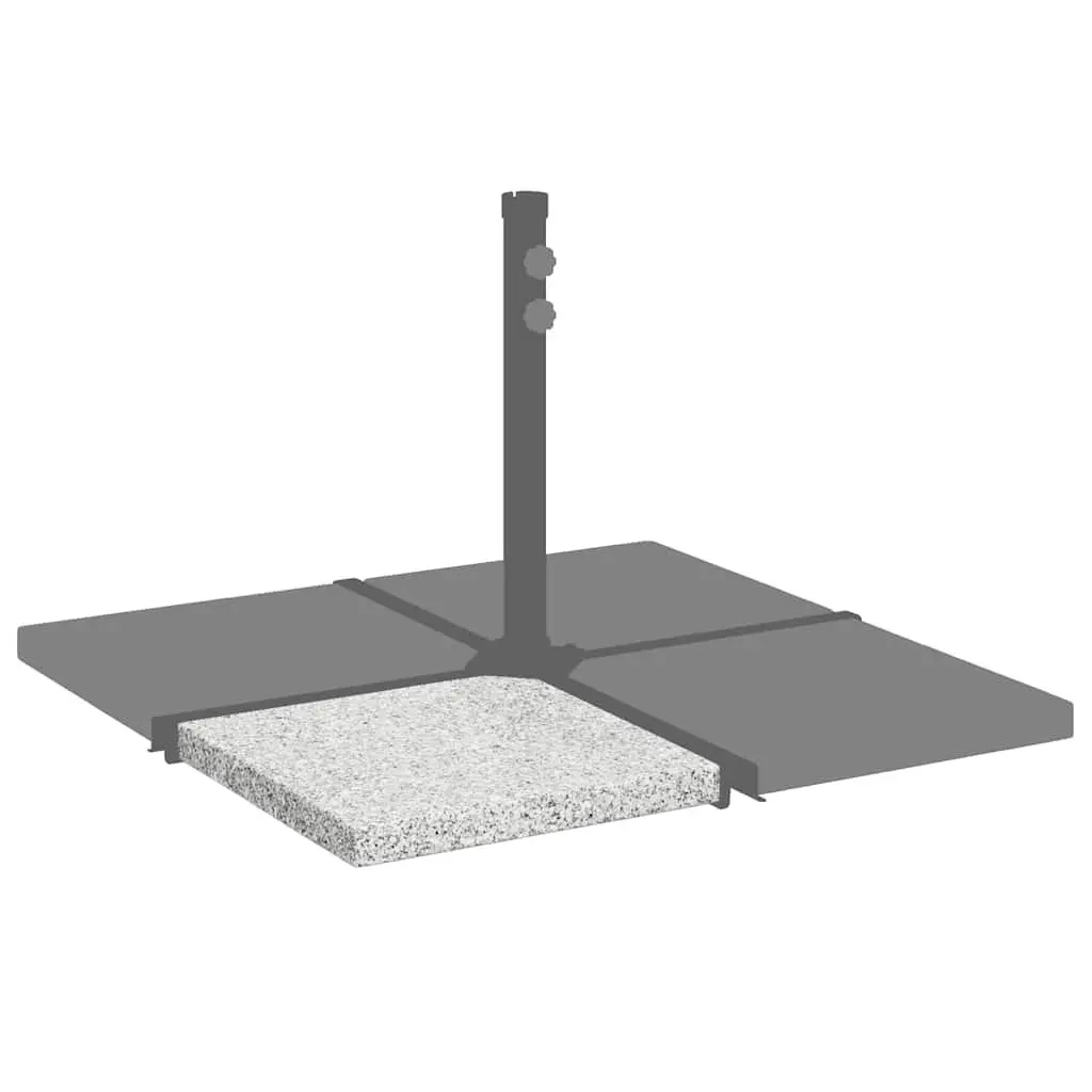 Umbrella Weight Plate Square Grey 25 kg