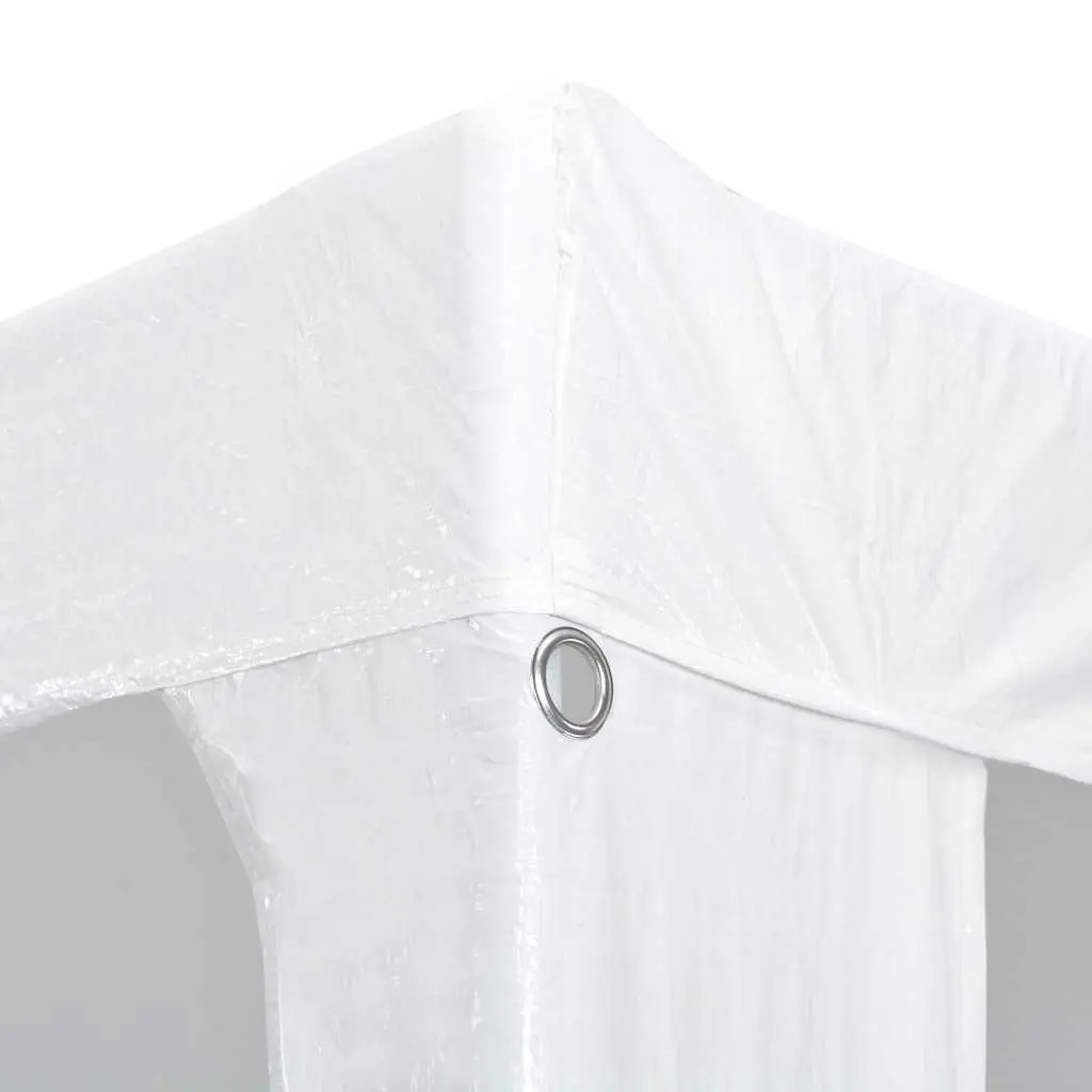 White Party Tent 3x6 m Outdoor Canopy