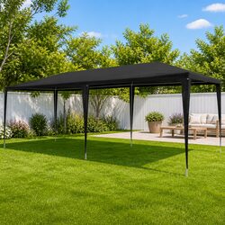 3x6m Outdoor Canopy Tent with Anthracite Finish