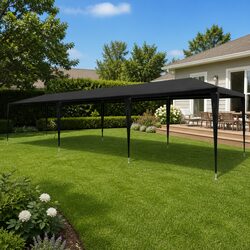 Durable 3x9m Outdoor Party Tent with Steel Frame