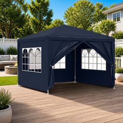 Durable 3x3m Outdoor Party Tent with Door Panels
