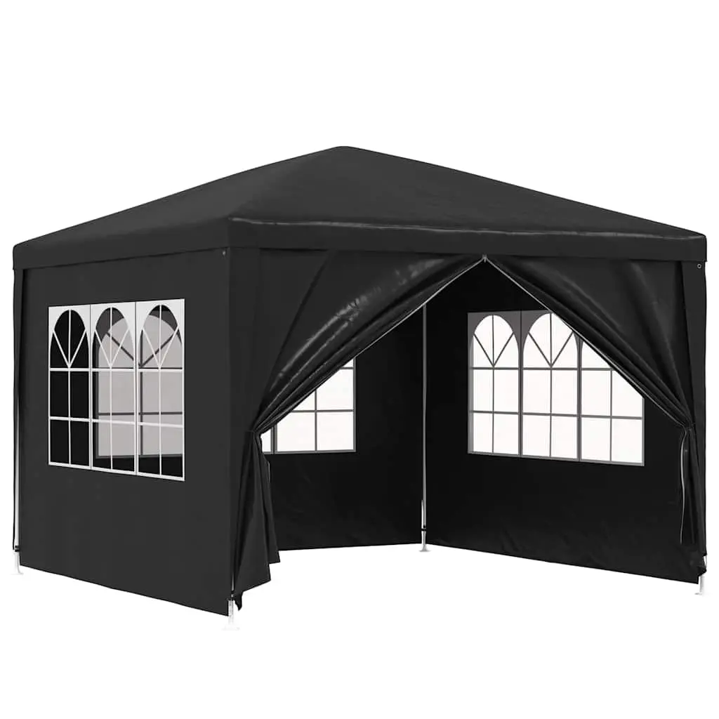 Party Tent Polyethylene 3x3m Anthracite