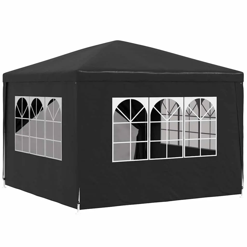 Party Tent Polyethylene 3x3m Anthracite