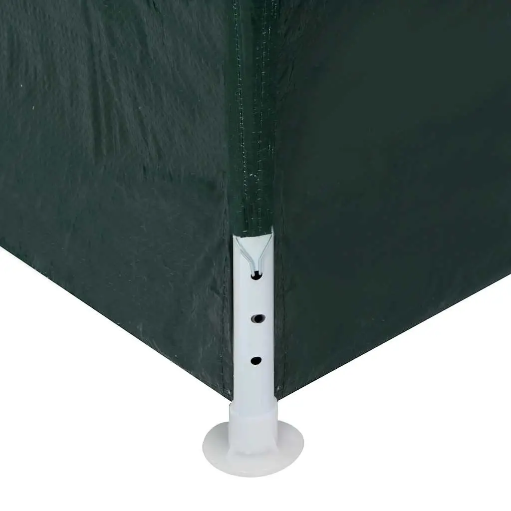 3x4 m Party Tent with Removable Sidewalls in Green