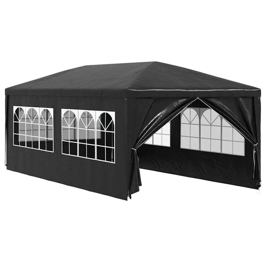 Party Tent Polyethylene 3x6 m Anthracite