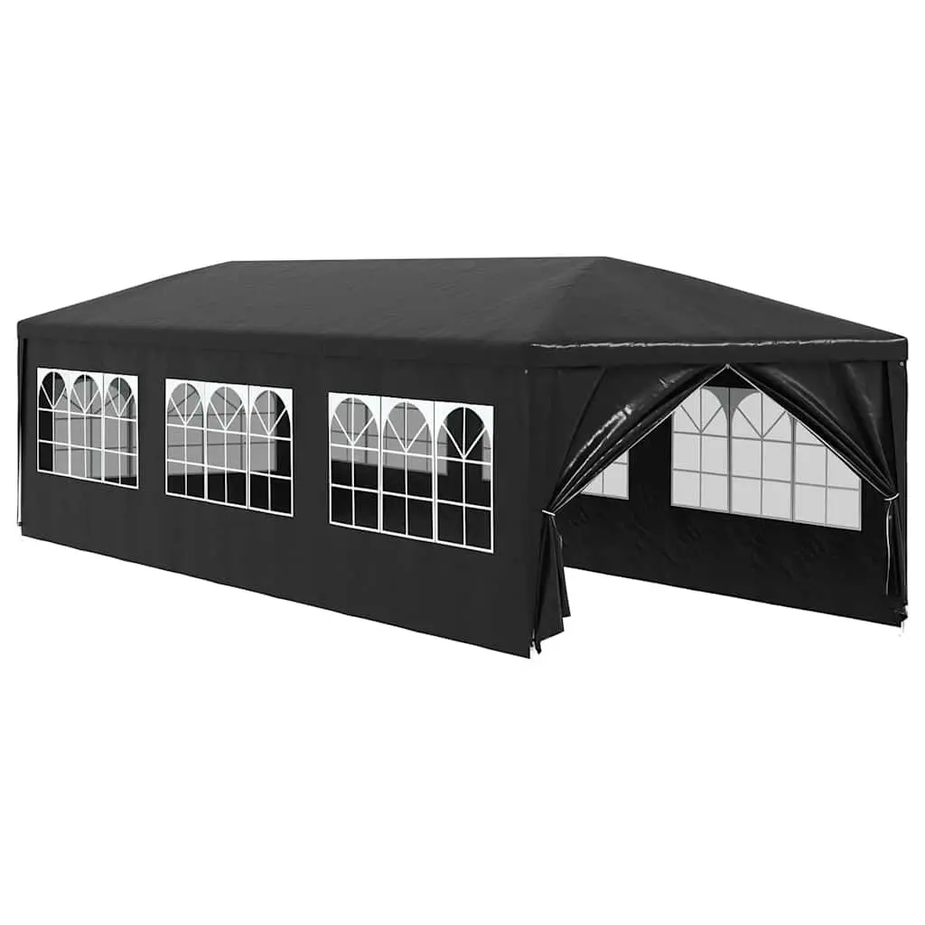 3x9m Outdoor Gazebo with Side Panels
