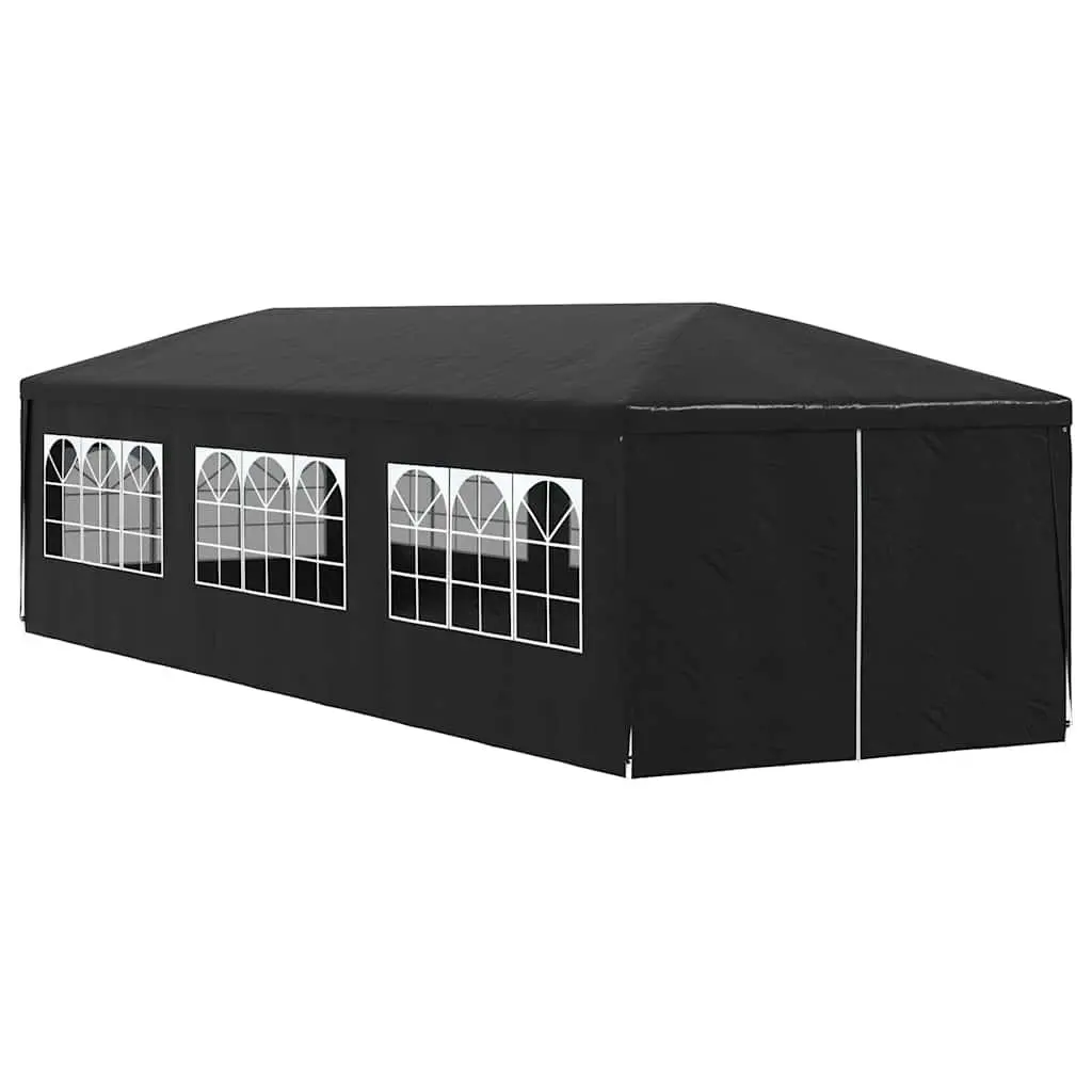 3x9m Outdoor Gazebo with Side Panels