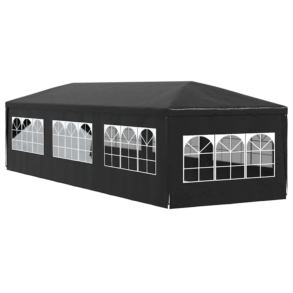 3x9m Outdoor Gazebo with Side Panels