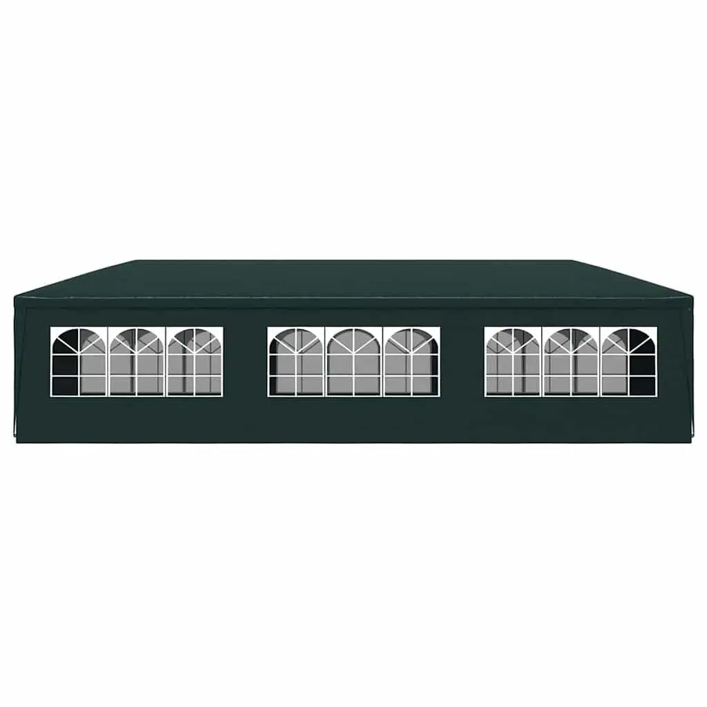 Party Tent Polyethylene 3x9m Green Outdoor Canopy Gazebo Garden Marquee