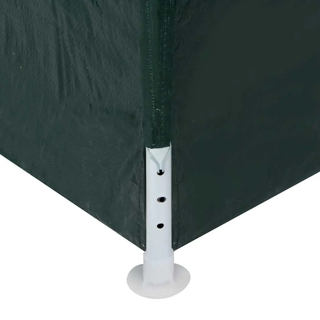 Party Tent Polyethylene 3x9m Green Outdoor Canopy Gazebo Garden Marquee