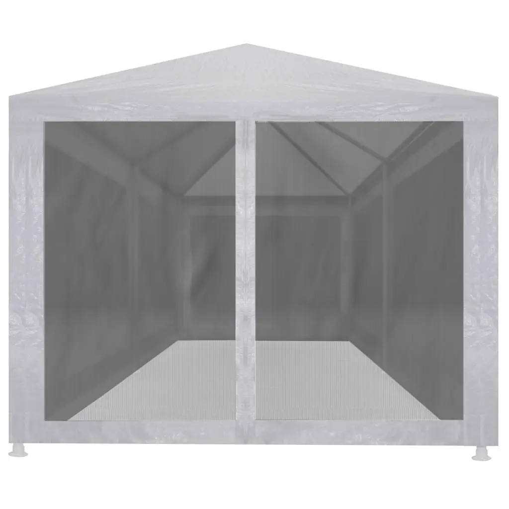 Party Tent 6x3 m with Mesh Sidewalls
