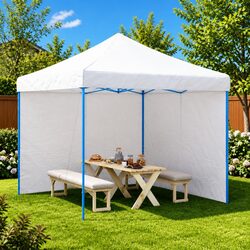 Durable Party Tent Sidewall Panels with Zipper