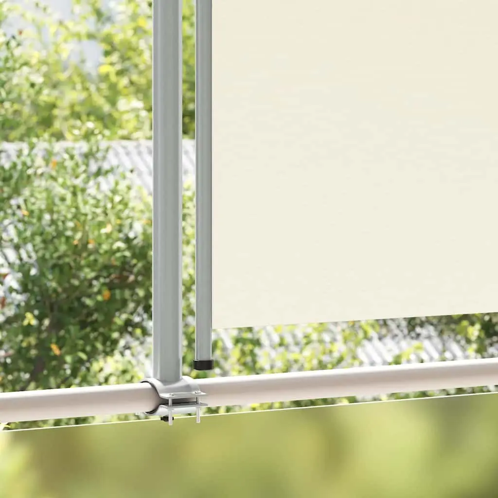 Cream Retractable Side Awning 140 x 300 cm