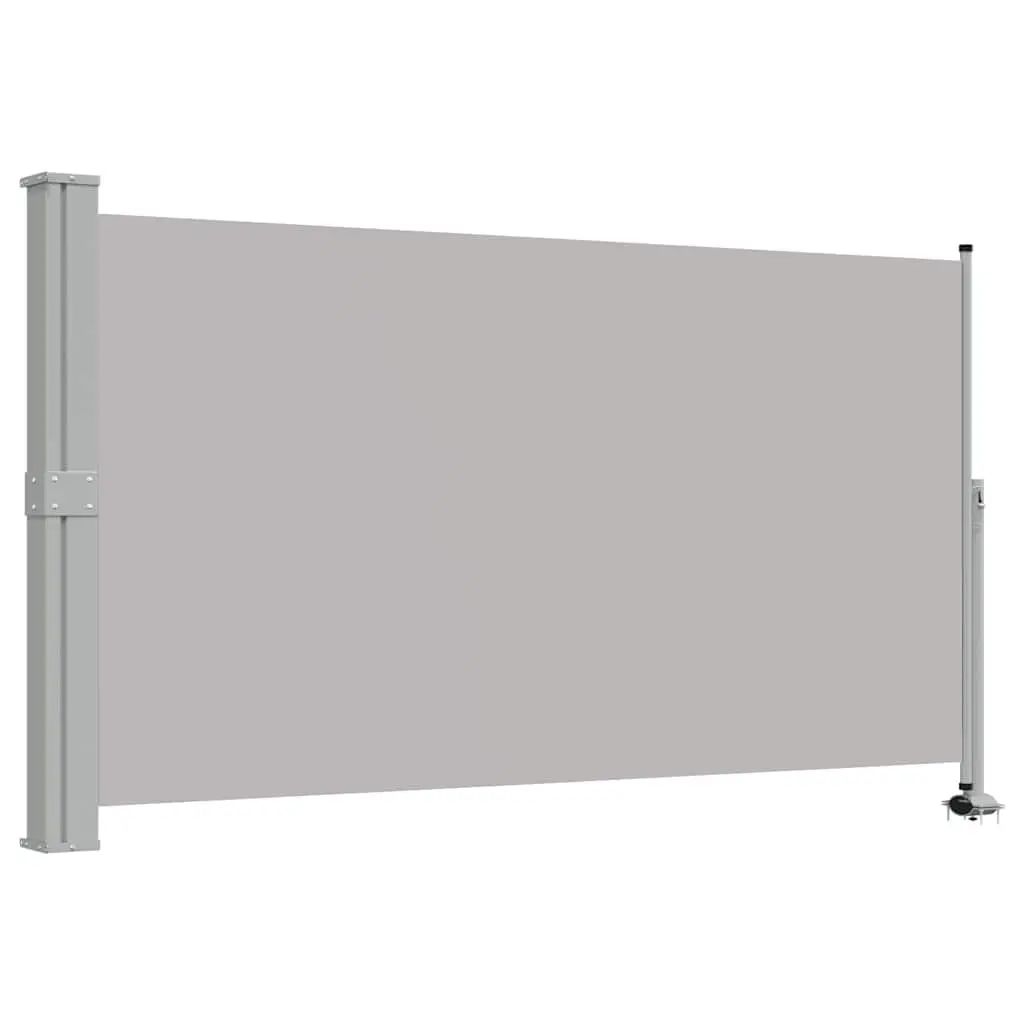 Retractable Side Awning 140 x 300 cm in Grey