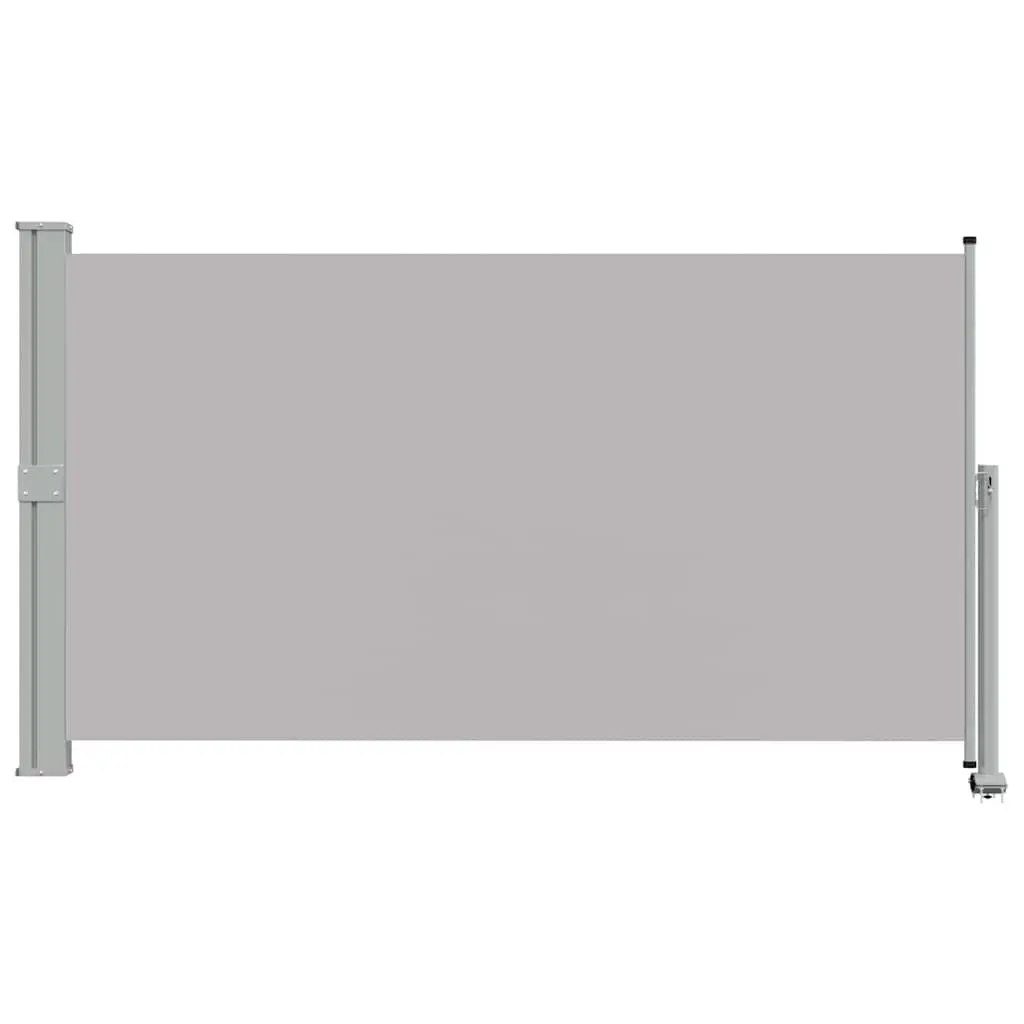 Retractable Side Awning 140 x 300 cm in Grey