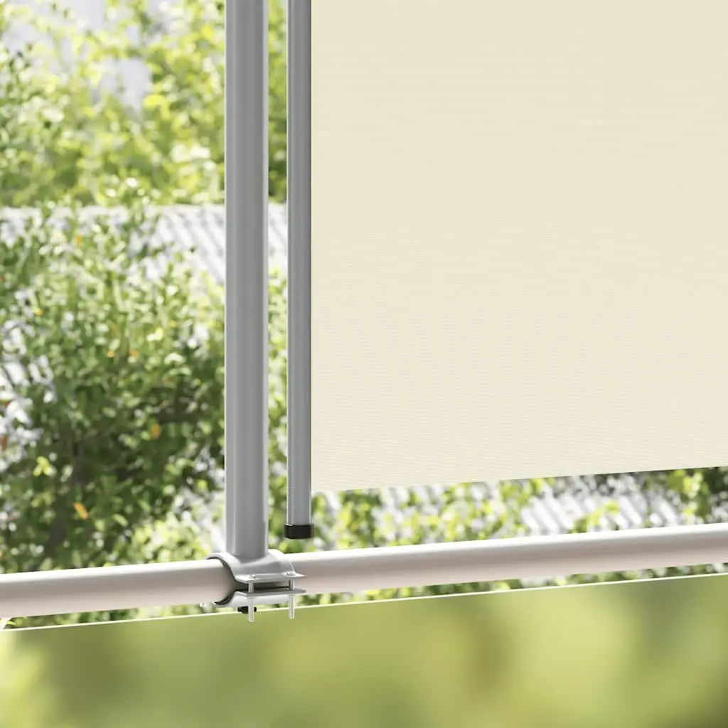 Retractable Side Awning Polyester 160 x 300 cm Cream