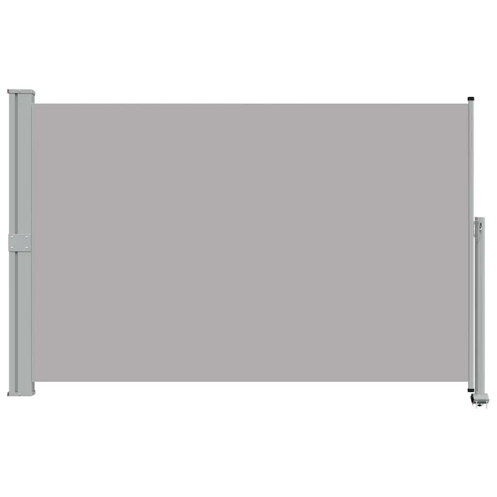 Grey Retractable Side Awning 160 x 300 cm