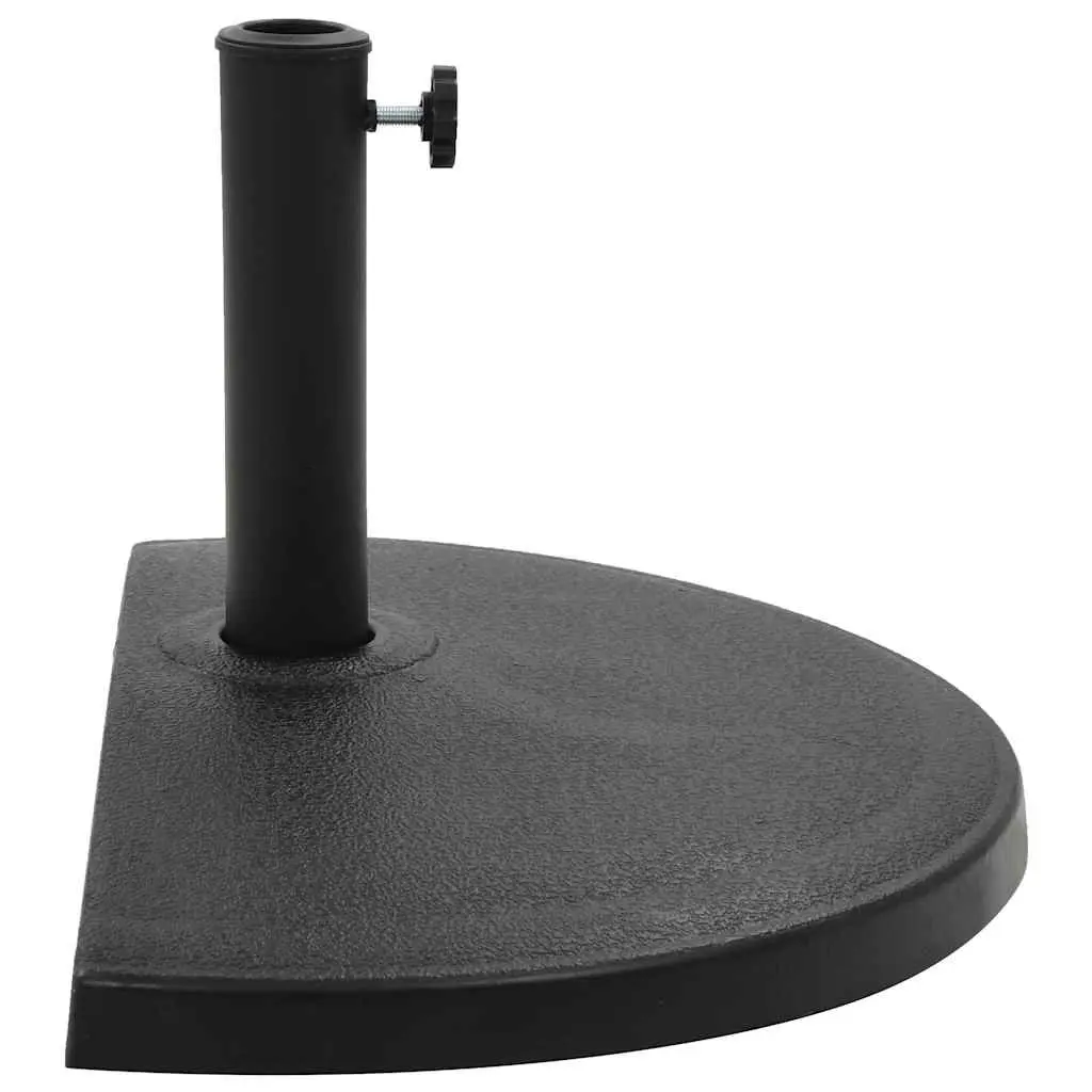 Half Round Parasol Base for Outdoor Umbrellas