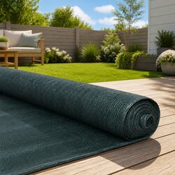 HDPE Green Privacy Net 2x25 m for Garden and Patio