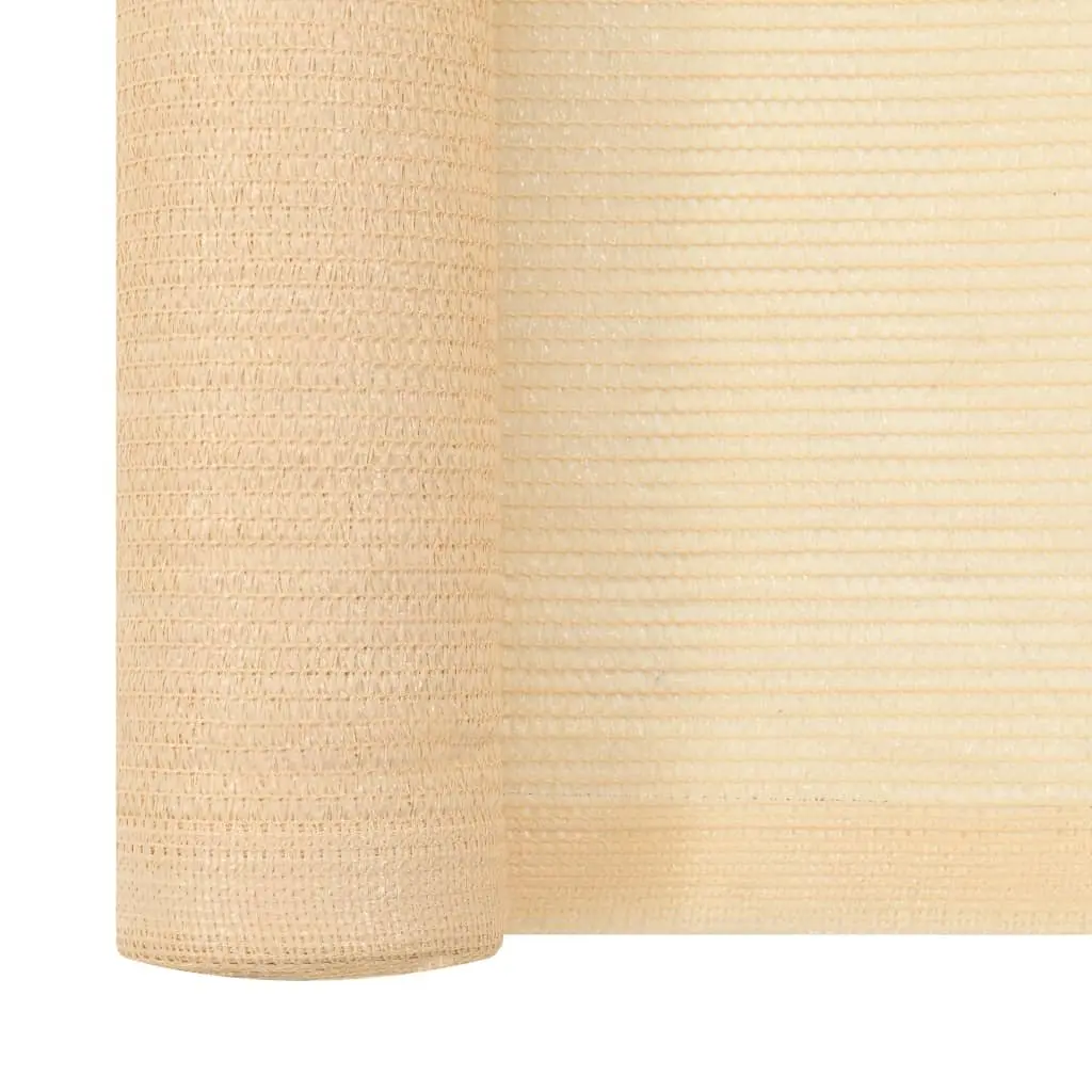 Privacy Net HDPE 2x10m Beige Outdoor Garden Shade Screen Windbreak