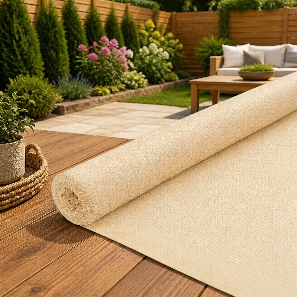 Privacy Shade Net HDPE 2x25m Beige