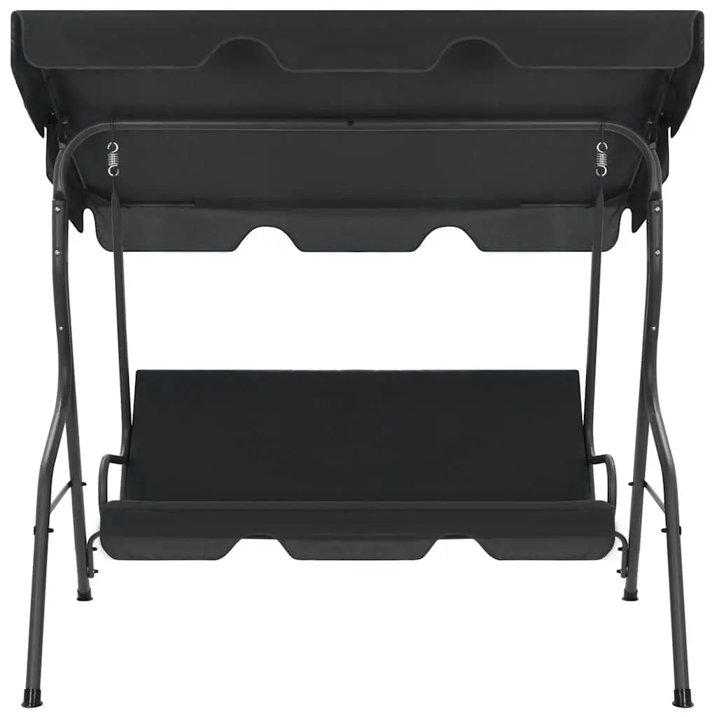 Outdoor Garden Swing Bench with Canopy Shade