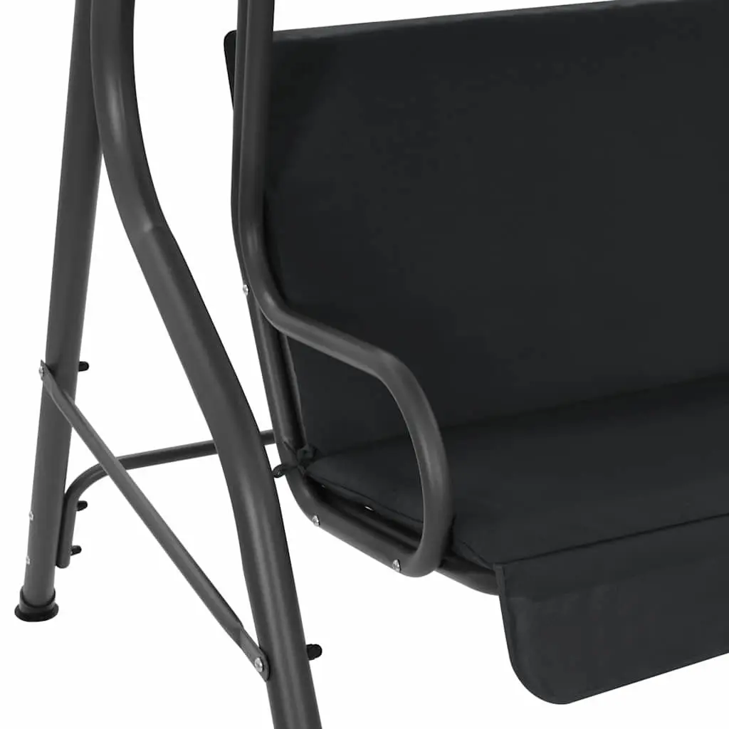 Outdoor Garden Swing Bench with Canopy Shade