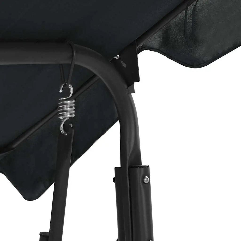 Outdoor Garden Swing Bench with Canopy Shade