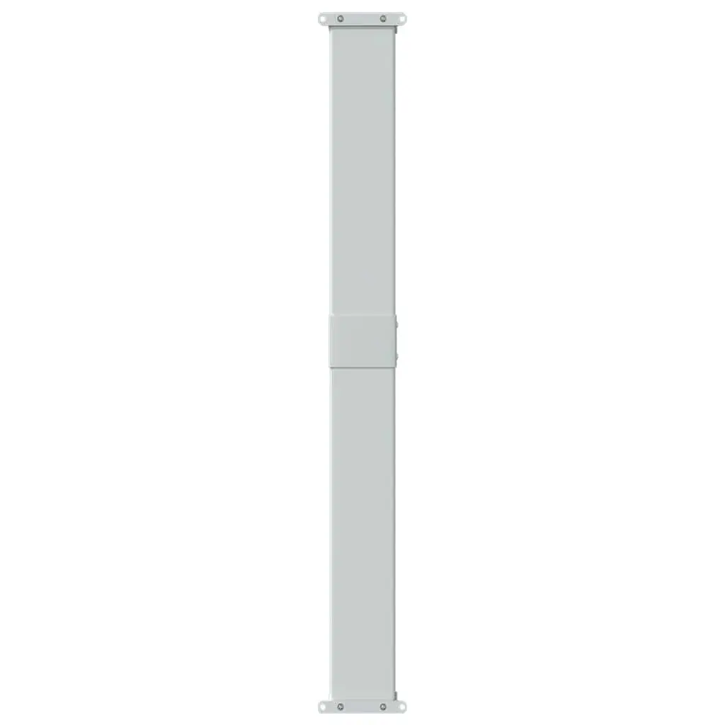 Retractable Side Awning UV-proof Polyester 140 x 300 cm Grey