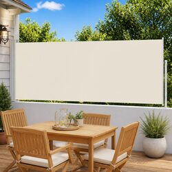 Durable Retractable Side Awning 120 x 300 cm for Outdoors