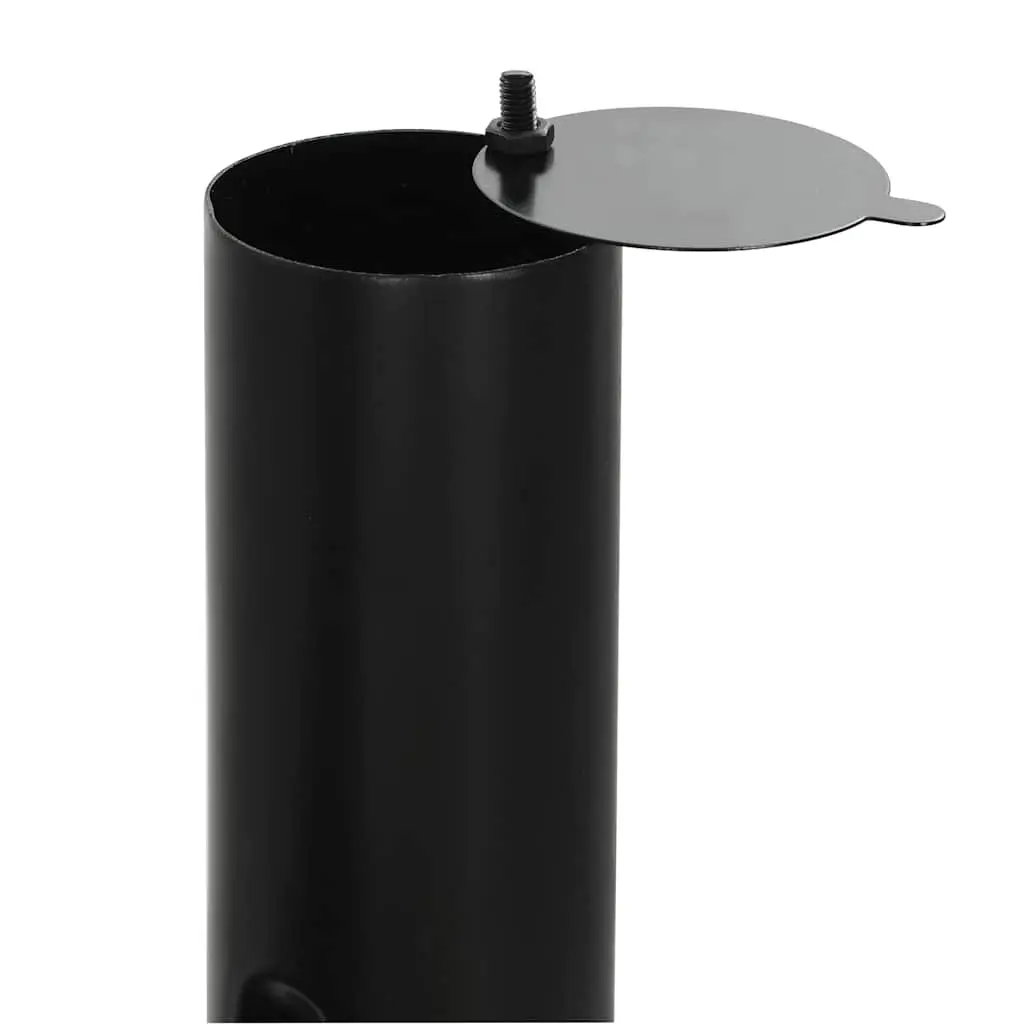 Charcoal BBQ Offset Smoker Grill with Firebox