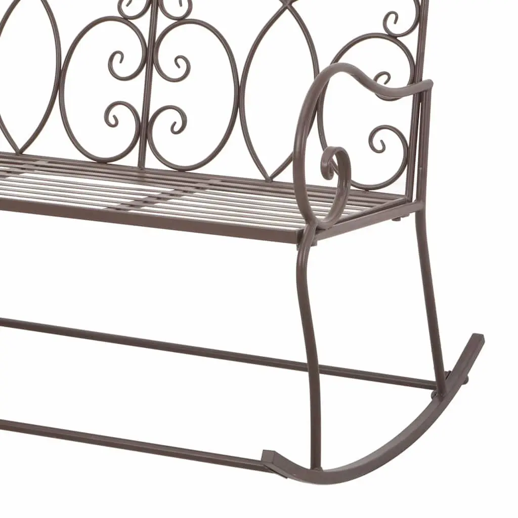 Antique Brown Garden Bench 104cm for Outdoor Use