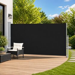 Quality Retractable Side Awning 160 x 500 cm for Outdoors