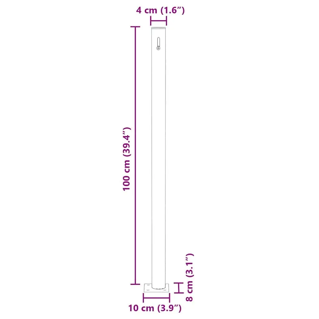 Retractable Side Awning 160 x 500 cm