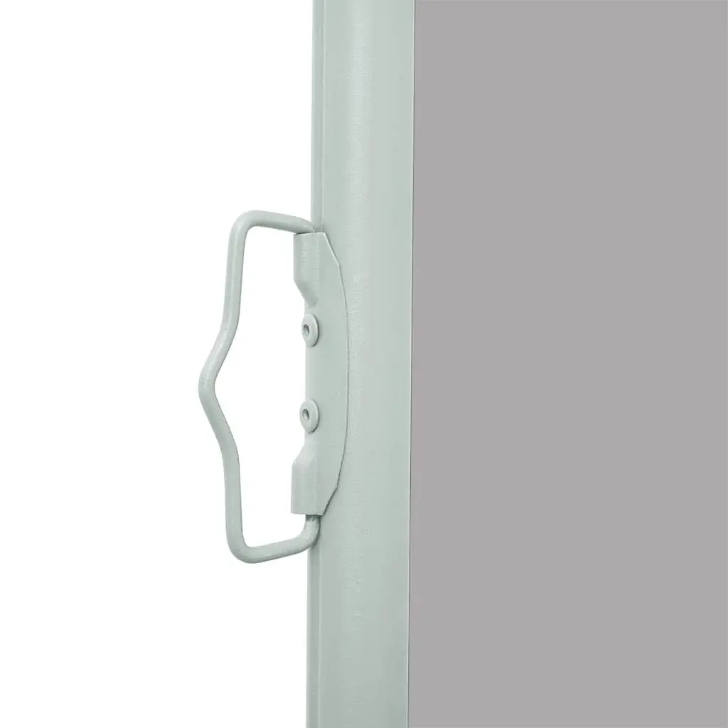 Grey Retractable Side Awning 160x500cm