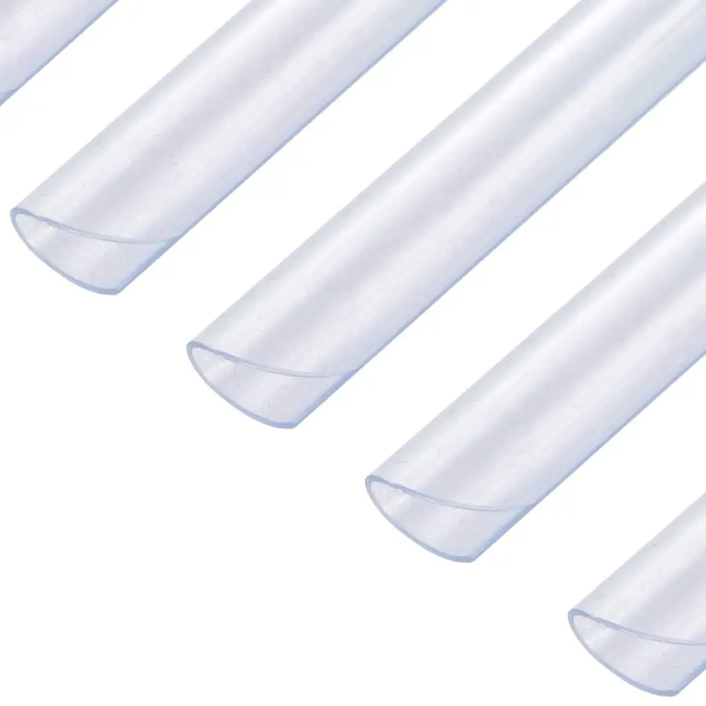 Fence Strip Clips PVC Transparent 100 pcs Fixing Hardware Barriers Accessories