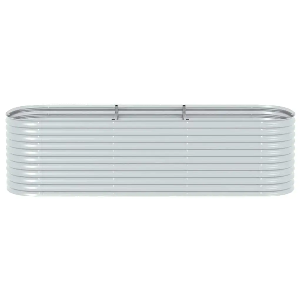 Galvanised Steel Raised Garden Bed 320x80x81cm