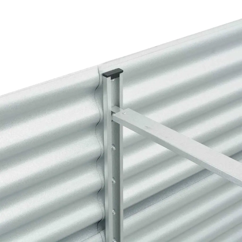 Galvanised Steel Raised Garden Bed 320x80x81cm