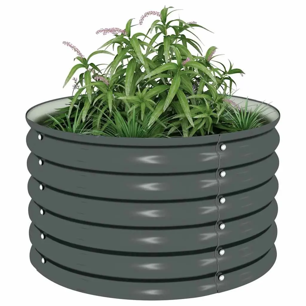 80x80x44 cm Galvanised Steel Raised Bed