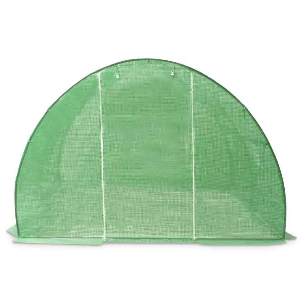 Greenhouse Galvanised Steel Frame 300x300x200cm Green 140g/m² PE Mesh